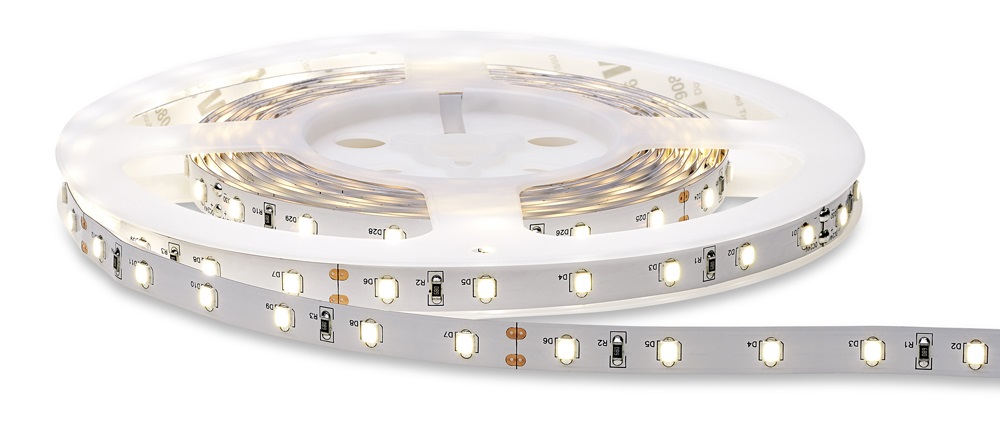 Weiße LED-Streifen installieren