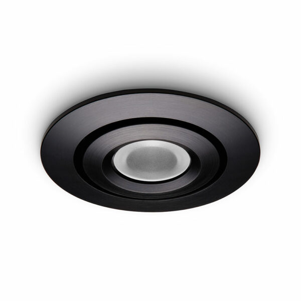 LED-Einbaustrahler Piccolo schwarz 3 W