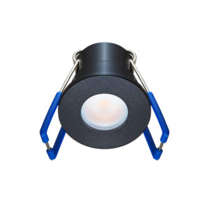 LED-Einbaustrahler Varese 3 W 2700 K schwarz 12V