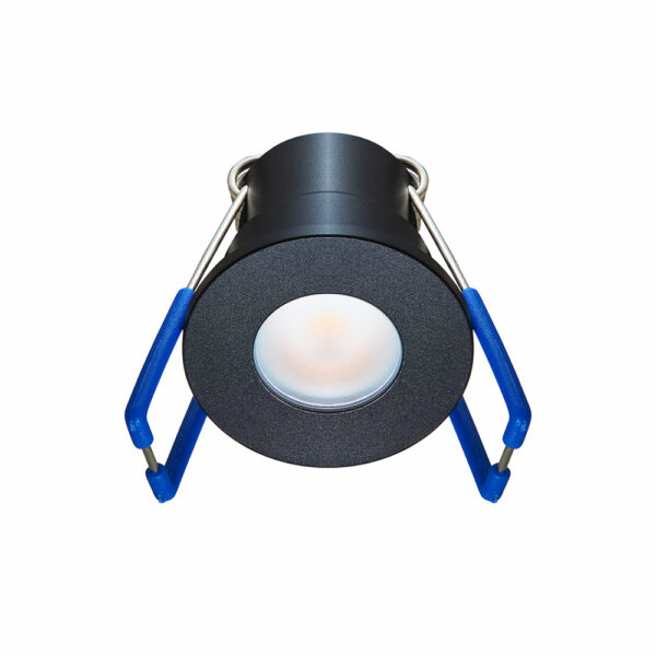 LED-Einbaustrahler Varese 3 W 2700 K schwarz 12V