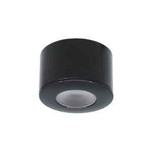 LED-Aufbaustrahler Parma 3 W 2700 K Schwarz 12 V