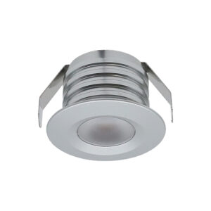 LED-Einbaustrahler Valdeno 3 W 2700 K Silber 12V