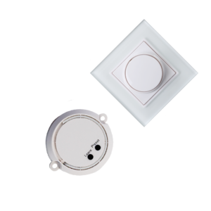 Kabelloser RF-Druckdimmer weiß + Empfänger