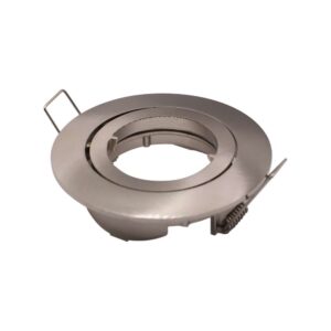 LED-Spot Rahmen Monti Edelstahl-look schwenkbar
