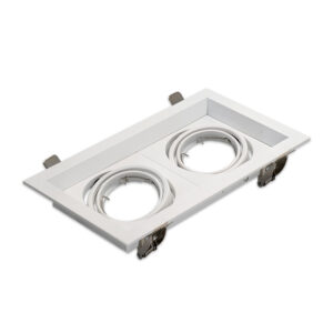 LED-Einbaustrahler Casa Weiß GU10 2-flammig