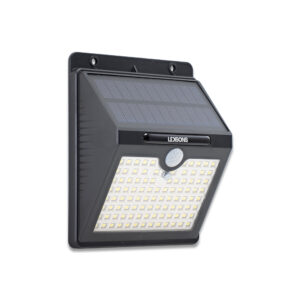 Solar LED-Wandleuchte mit Sensor Solare schwarz