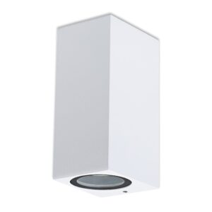 LED-Wandleuchte Lido Weiß GU10 2-flammig