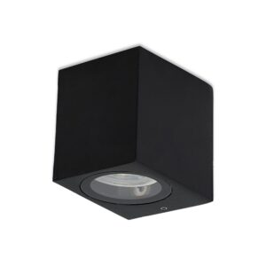 LED-Wandleuchte Lido Schwarz GU10