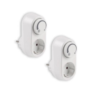 2x LED-Stecker-Dimmer 3-24 Watt