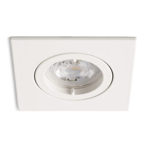 Komplettes Set LED-Spot Felice Weiß mit GU10 Spots 4.2 Watt dimmbar