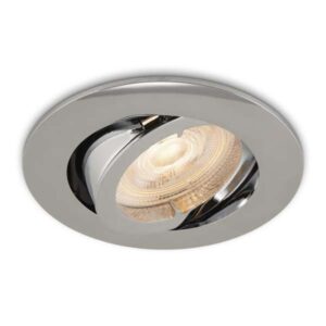 Kompletter LED-Spot Monti Chrom mit GU10 Spots 4.2 Watt dimmbar
