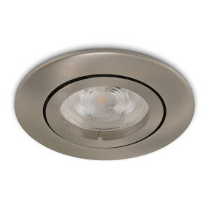 Kompletter LED-Spot Monti Edelstahl mit GU10 Spots 4.2 Watt dimmbar