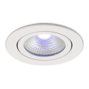 LED-Einbaustrahler Vivaro Weiß 5 W IP54 RGBWW Zigbee