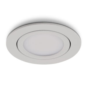 LED-Einbaustrahler Opaco Weiß 5 W dimmbar IP54 2700 K