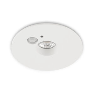 LED-Einbaustrahler mit Sensor Noto Weiß 3W IP54 2700 K